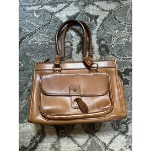Vintage Ghurka Marley Hodgson No.9 The Runabout Bag Leather brown 14x10”